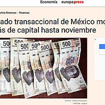 El mercado transaccional de Mxico moviliz un 20% ms de capital hasta noviembre